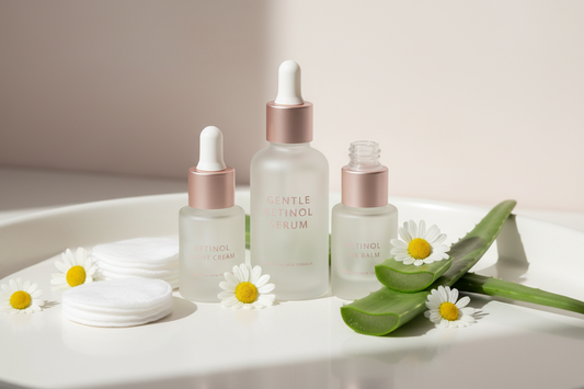 Rétinol encapsulé et peau sensible : incompatibilité à revoir ? - Retinight