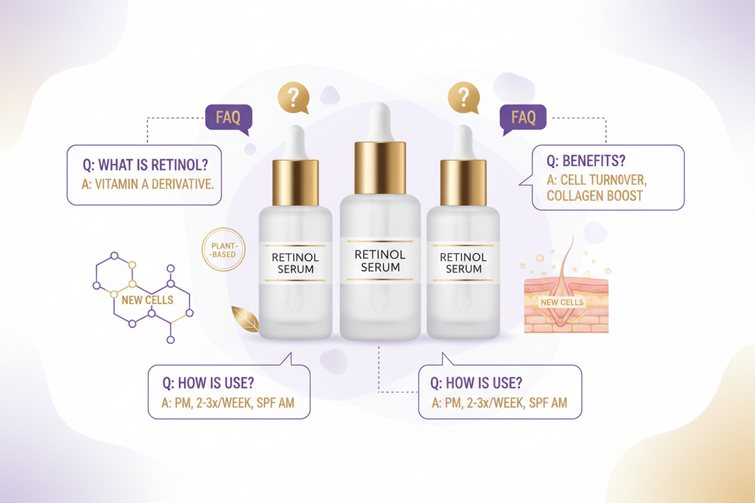 7 questions que vous vous posez sur le rétinol: - Retinight