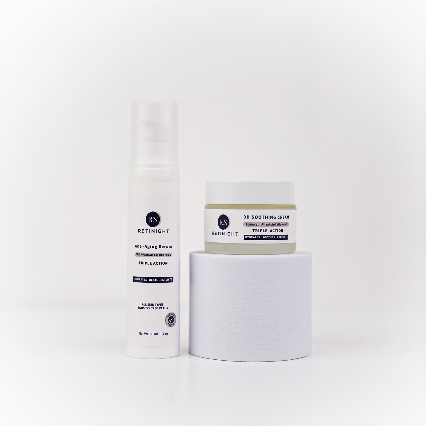 Pack découverte: Sérum & Crème apaisante Retinight