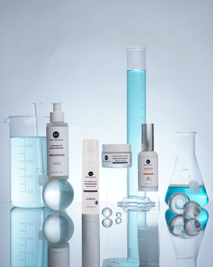 Routine Complète – Gel Nettoyant + Sérum + Hydratant + Écran Solaire Retinight